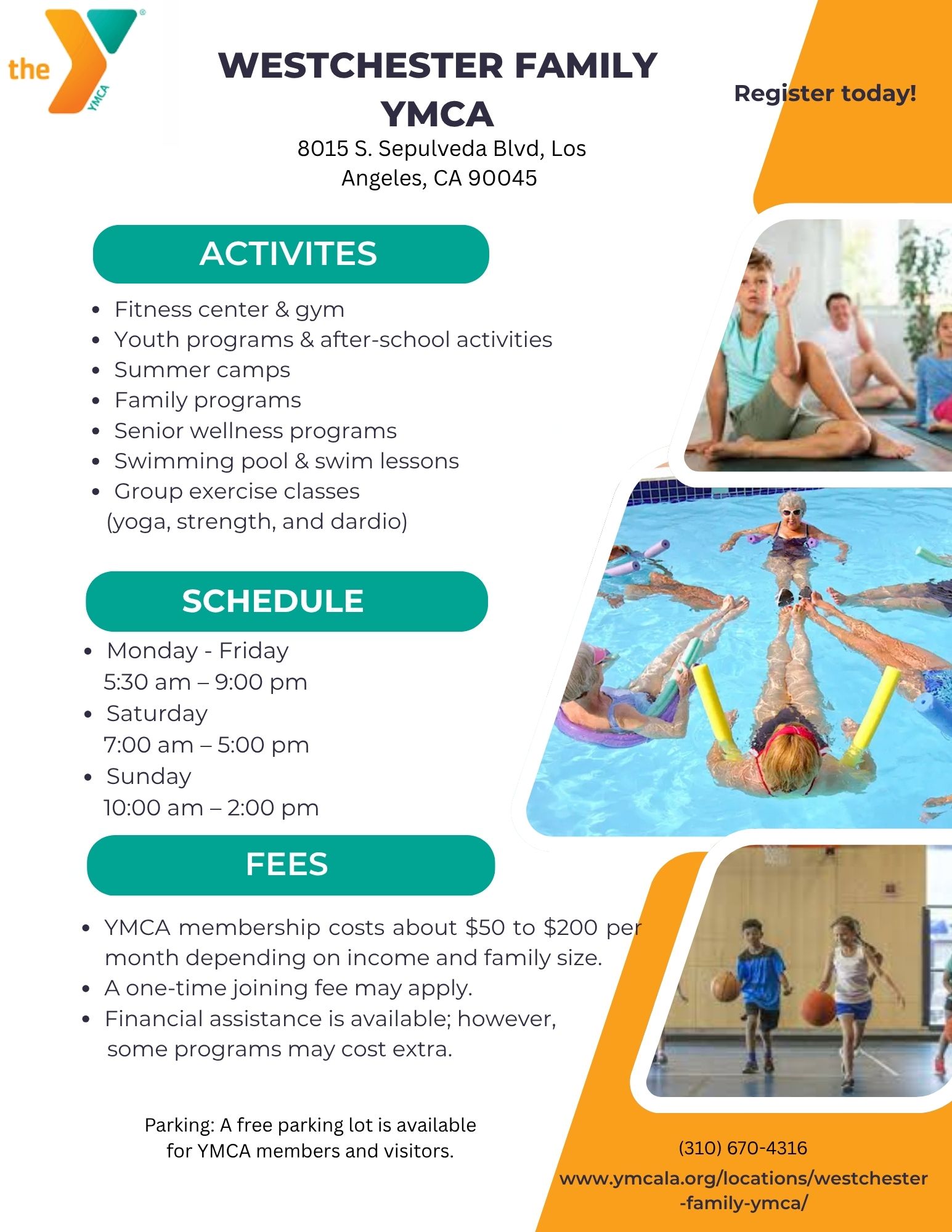 YMCA Flyer