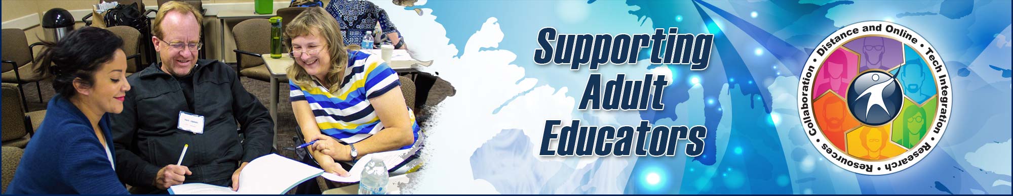 Supporting Adult Educators banner