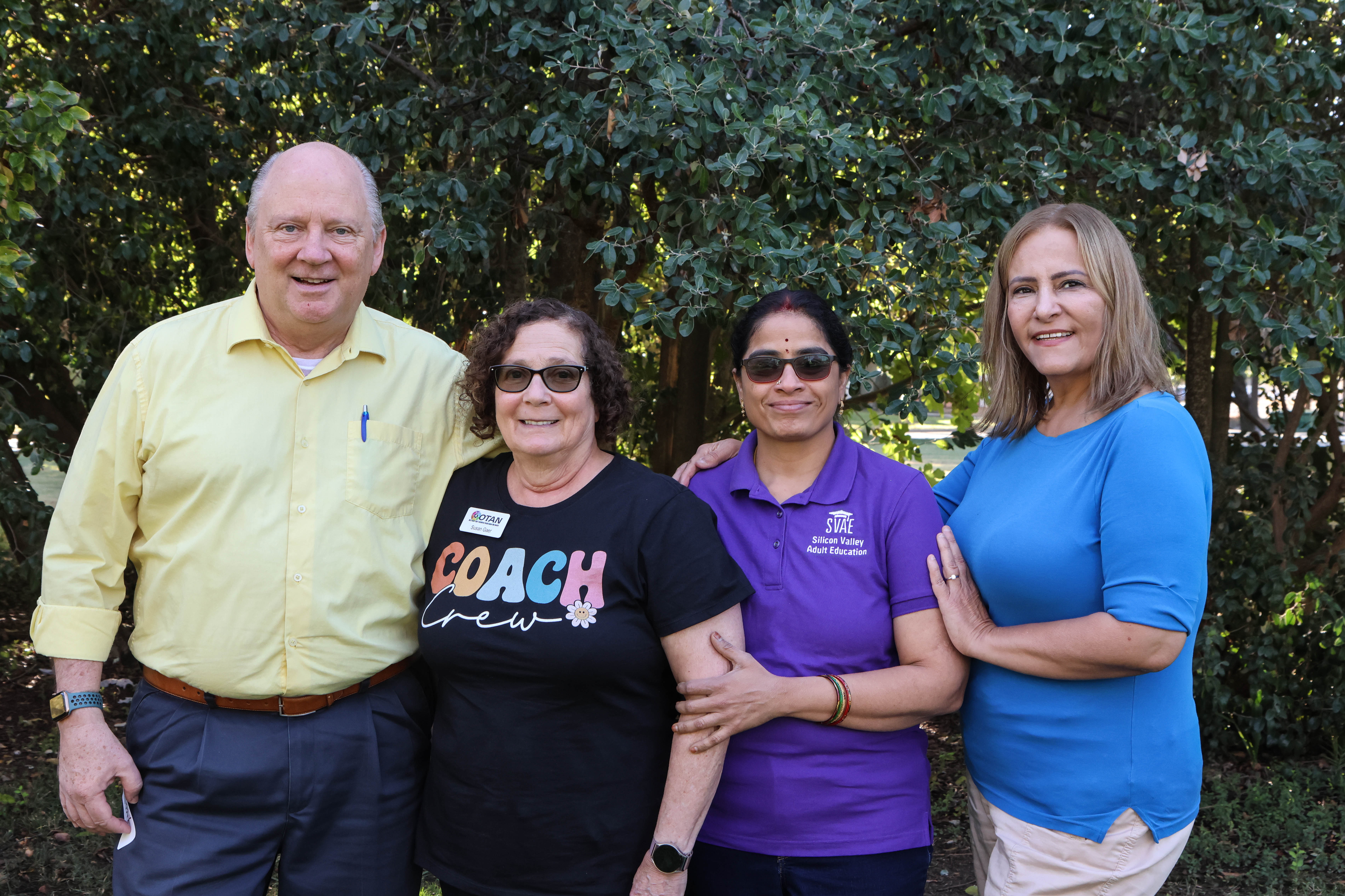 Photo of Silicon Valley Adult Education team members.