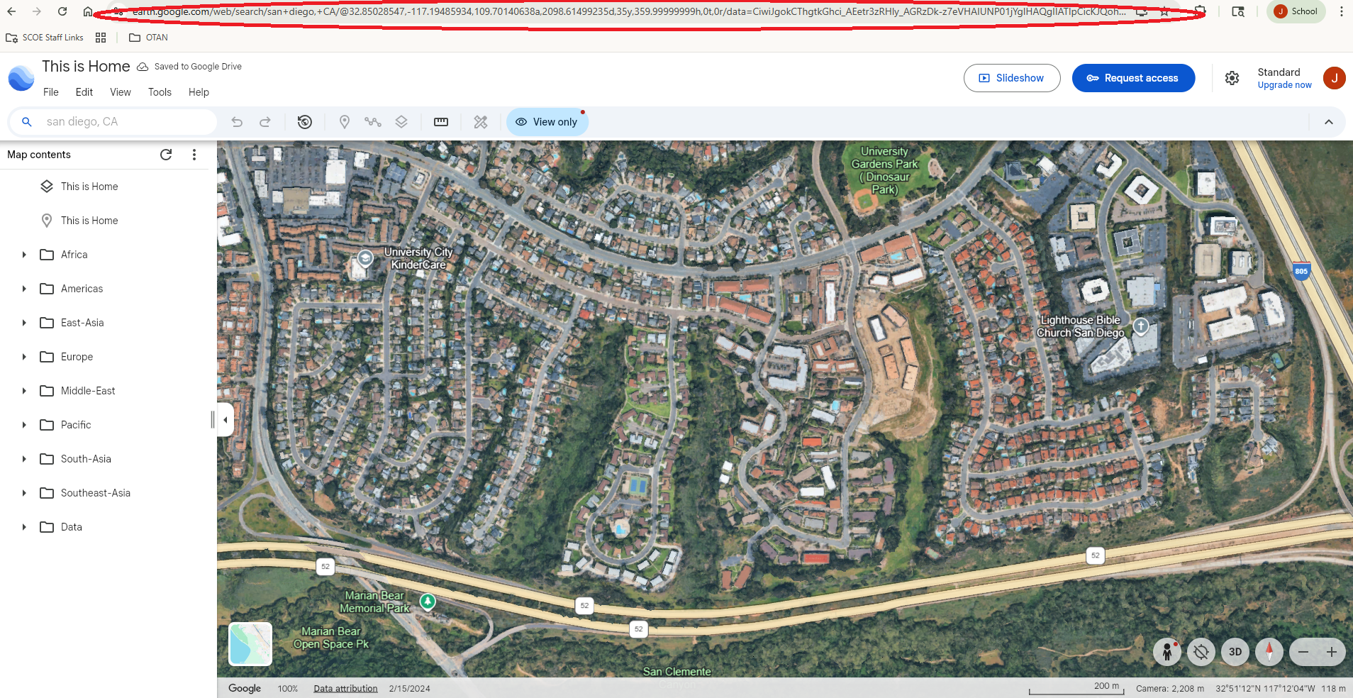 Google Earth - My Neighborhood