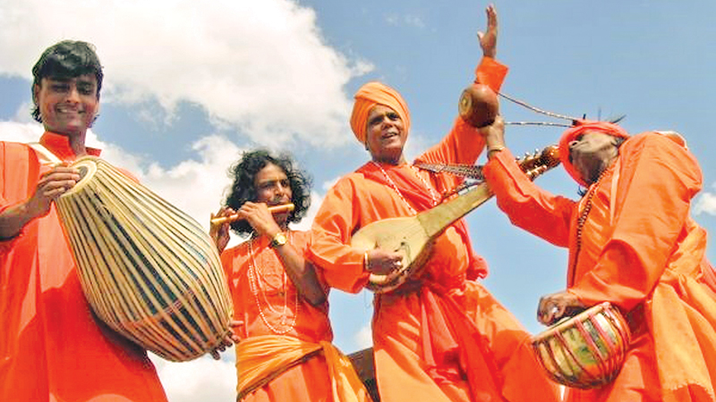 A group of Bauls in Bengal