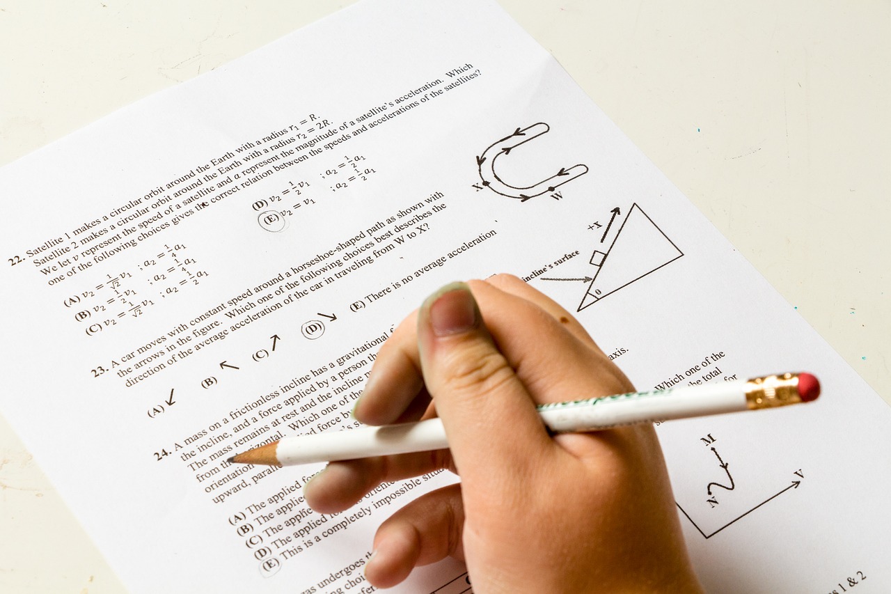 Image of mathematics homework worksheet